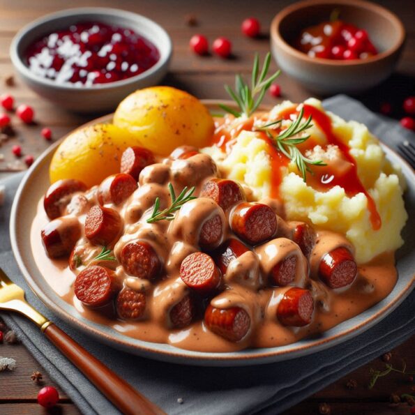 Korvstroganoff utan Grädde Recept