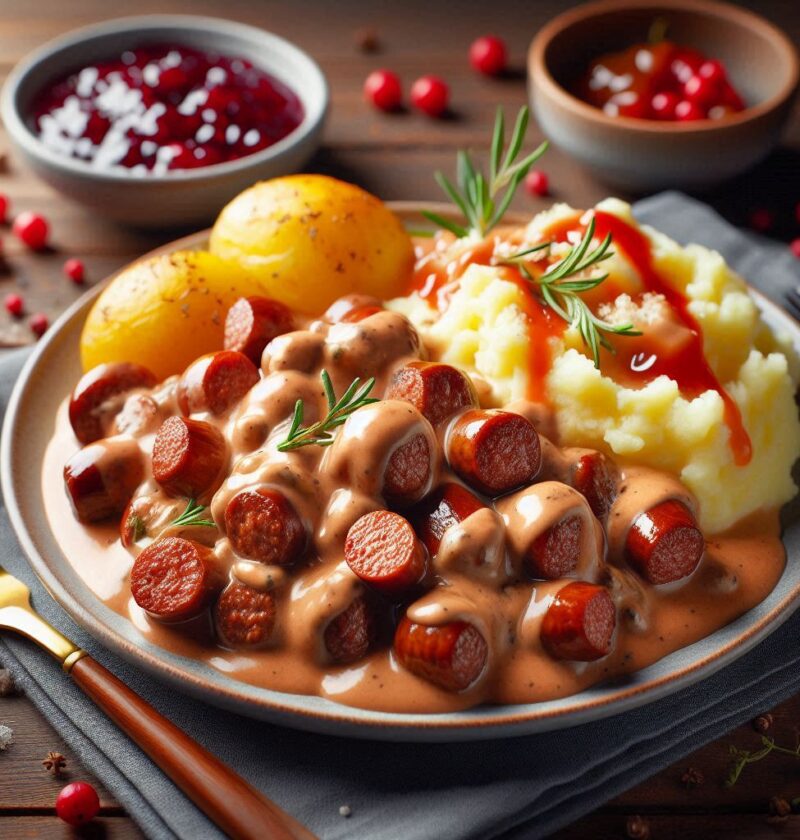 Korvstroganoff utan Grädde Recept